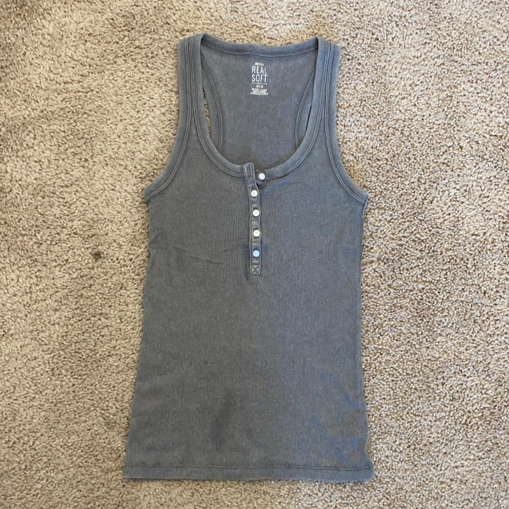 Henley Tank Top